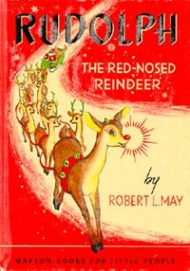 original cover of Rudolph the Red Nose Reindeer created 1939 for May Co.